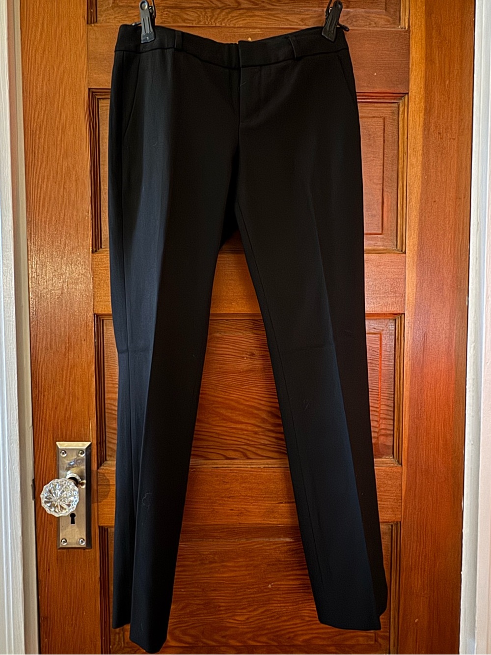 Banana Republic Men's Black Tailored Dress Pants